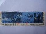 Stamps : America : United_States :  Fiesta del Té de Boston - Era Bicentenaria.