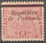 Sellos de America - Panam� -  MAPA  DE  PANAMÀ