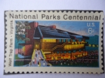 Stamps United States -  National Parks Centennial- Wolf Trap Farm- Virginia