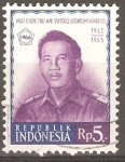 Stamps : Asia : Indonesia :  Maj.  Gen.  SUTOJO  SISWOMHIHARDJO