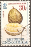 Stamps Indonesia -  DURIAN