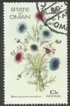 Stamps Oman -  Flores, flora