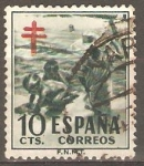Sellos del Mundo : Europa : Espaa : NIÑOS  A  ORILLA  DEL  MAR