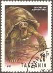 Stamps Tanzania -  GEOCHELONE  ELEPHANTOPUS
