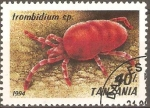 Stamps Tanzania -  TROMBIDIUM