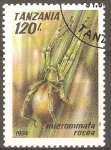 Stamps Tanzania -  MICROMMATA  ROSEA