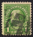 Stamps United States -  Benjamin Franklin