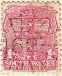 Stamps : Oceania : Australia :  New South Wales Postage