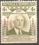 Sellos de America - Rep Dominicana -  Gen.  RAFAEL  LEONIDAS  TRUJILLO  MOLINA
