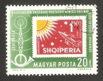 Stamps Hungary -  258 - conferencia de ministerios de correos democraticos populares en Budapest