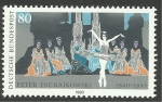 Stamps Germany -  Ballet de Tchaikovsky