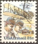 Stamps United States -  HERMANOS   WRIGHT