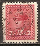 Sellos del Mundo : America : Canad� : El rey Jorge VI.