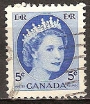 Stamps Canada -  La Reina Isabel II.
