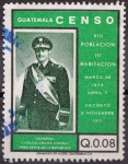 Stamps Guatemala -  Censo