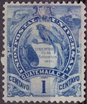 Stamps Guatemala -  Libertad 15 septiembre