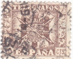 Stamps Spain -  sello de TELÉGRAFOS  (V)