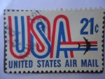 Stamps United States -  United States-Air mail