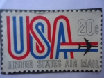 Sellos de America - Estados Unidos -  United States-Air mail