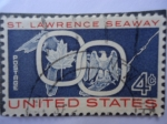 Stamps United States -  St. Lawrence Seaway