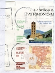Stamps Spain -  ESPAÑA 2001_3843 PATRIMONIO IGLESIAS ROMANICAS DEL VALL DE BOI