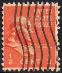 Stamps United States -  Benjamin Franklin