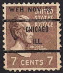 Stamps United States -  Andrew Jackson