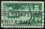 Stamps : America : United_States :  Centenario. del comodoro Matthew Calbraith Perry negociaciones con Japón, que abrió sus puertas al c
