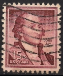 Sellos de America - Estados Unidos -  John Jay