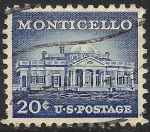 Sellos de America - Estados Unidos -  Monticello