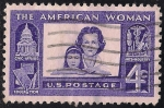 Stamps : America : United_States :  Emisión a la MUJER AMERICANA