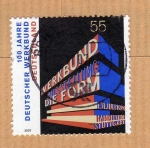 Stamps Germany -  Michel 2625. 100 años del Werkbund alemán.