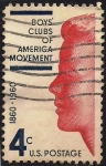 Stamps : America : United_States :  Centenario del movimiento Clubes de chicos de América.