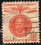 Stamps United States -  Mahatma Gandhi