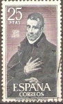 Stamps Spain -  SAN  JUAN  DE  AVILA.   PINTURA  DE  EL  GRECO