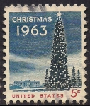 Stamps United States -  NAVIDAD