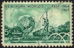 Stamps United States -  Feria Mundial de Nueva York (1964-65)