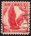 Stamps : America : United_States :  Eagle in Flight