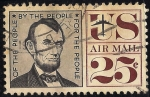 Stamps : America : United_States :  Abraham Lincoln.