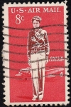 Stamps : America : United_States :  Amelia Earhart (1898-1937), primera mujer en cruzar el Atlántico