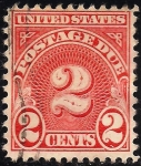 Stamps United States -  NUMERAL