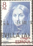 Stamps Spain -  FERNAN  CABALLERO.  SEUDÒNIMO  DE  CECILIA  BÔHL  DE  FABER