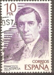 Stamps : Europe : Spain :  FRANCISCO   VILLAESPESA