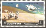 Stamps United Arab Emirates -  MISIÒN  APOLO  15.   FUTURA  EXPLORACIÒN.