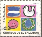 Stamps El Salvador -  DÌA  DE  LA  INDEPENDENCIA