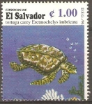 Stamps El Salvador -  TORTUGA   CAREY
