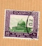 Stamps Jordan -  Scott 329. Cúpula de la Roca.