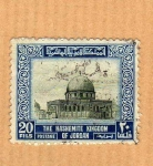Stamps Jordan -  Scott 332. Cúpula de la Roca.