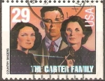 Stamps United States -  LA  FAMILIA  CARTER.  CANTANTES  NORTEAMERICANOS.