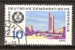 Stamps Germany -  20.Años DDR,Leipzig.